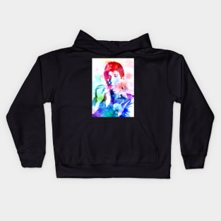 Tony Montana Watercolor Kids Hoodie